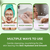 Passion Indulge Handmade Soap Basil Natural Bath Bar - Pack of 3