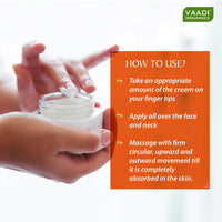 Vaadi Herbals Skin Whitening Safrron Massage Cream - 25 gms