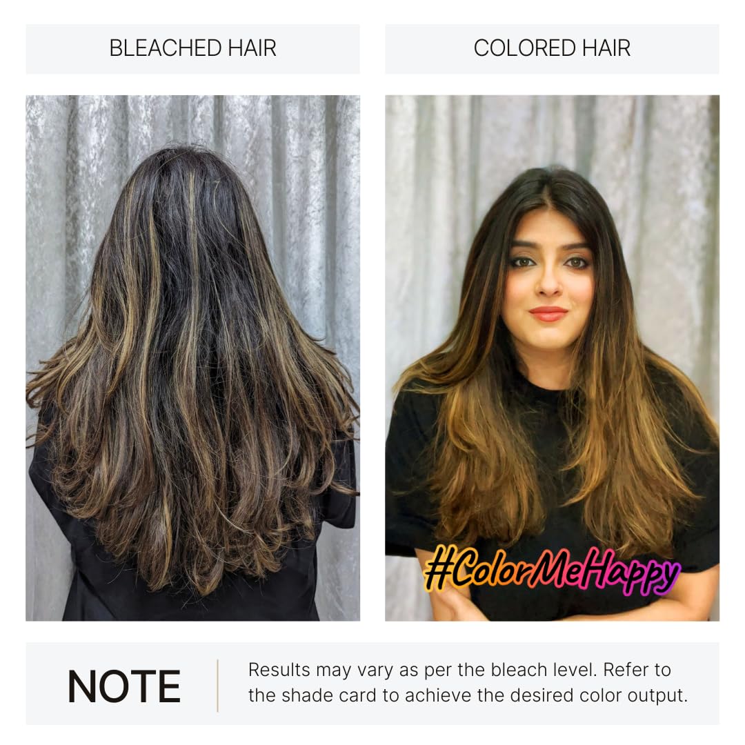 2.Oh! Italian- Clear Gloss DIY Kit | Semi Permanent Hair Gloss + Hair Bleach for Hair Color | High Shine Gloss | Smooth Silky Hair | Enriched with Argan Oil