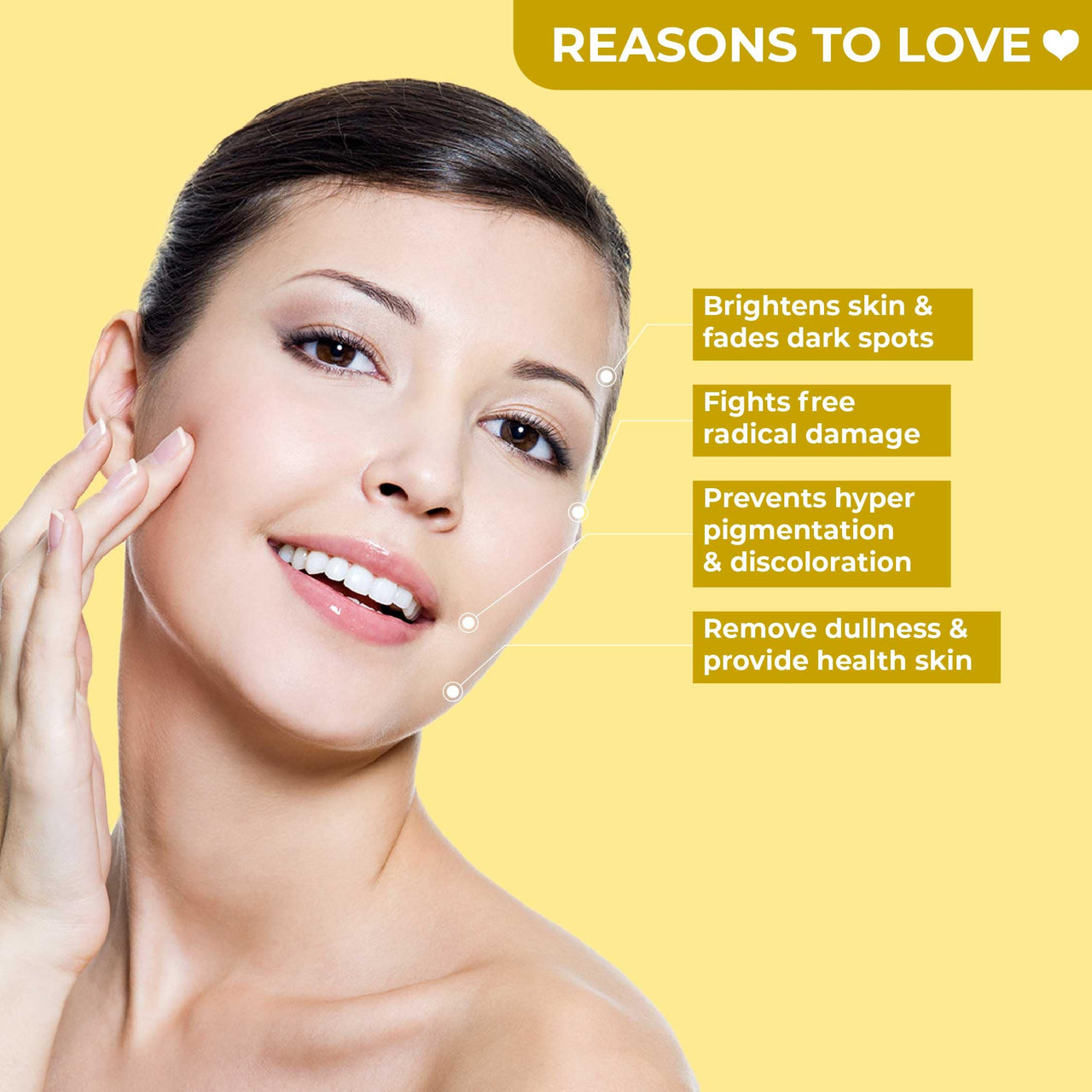 SOKU Advance Brightening Face Serum for Pigmentation & Dark Spot Removal | Alpha Arbutin, Green Tea, Oats & Papaya Extract | Glow Serum for Men & Women | Remove Blemishes, Acne Marks & Tanning - 30 ml