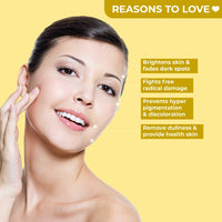 SOKU Advance Brightening Face Serum for Pigmentation & Dark Spot Removal | Alpha Arbutin, Green Tea, Oats & Papaya Extract | Glow Serum for Men & Women | Remove Blemishes, Acne Marks & Tanning - 30 ml