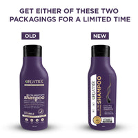 ORGATRE Ultra Smoothing Shampoo - 250ml | Argan Oil, Plant Protein & Ashwagandha | Frizz-Free, Silky Hair | Nourishing Shampoo for Men & Women