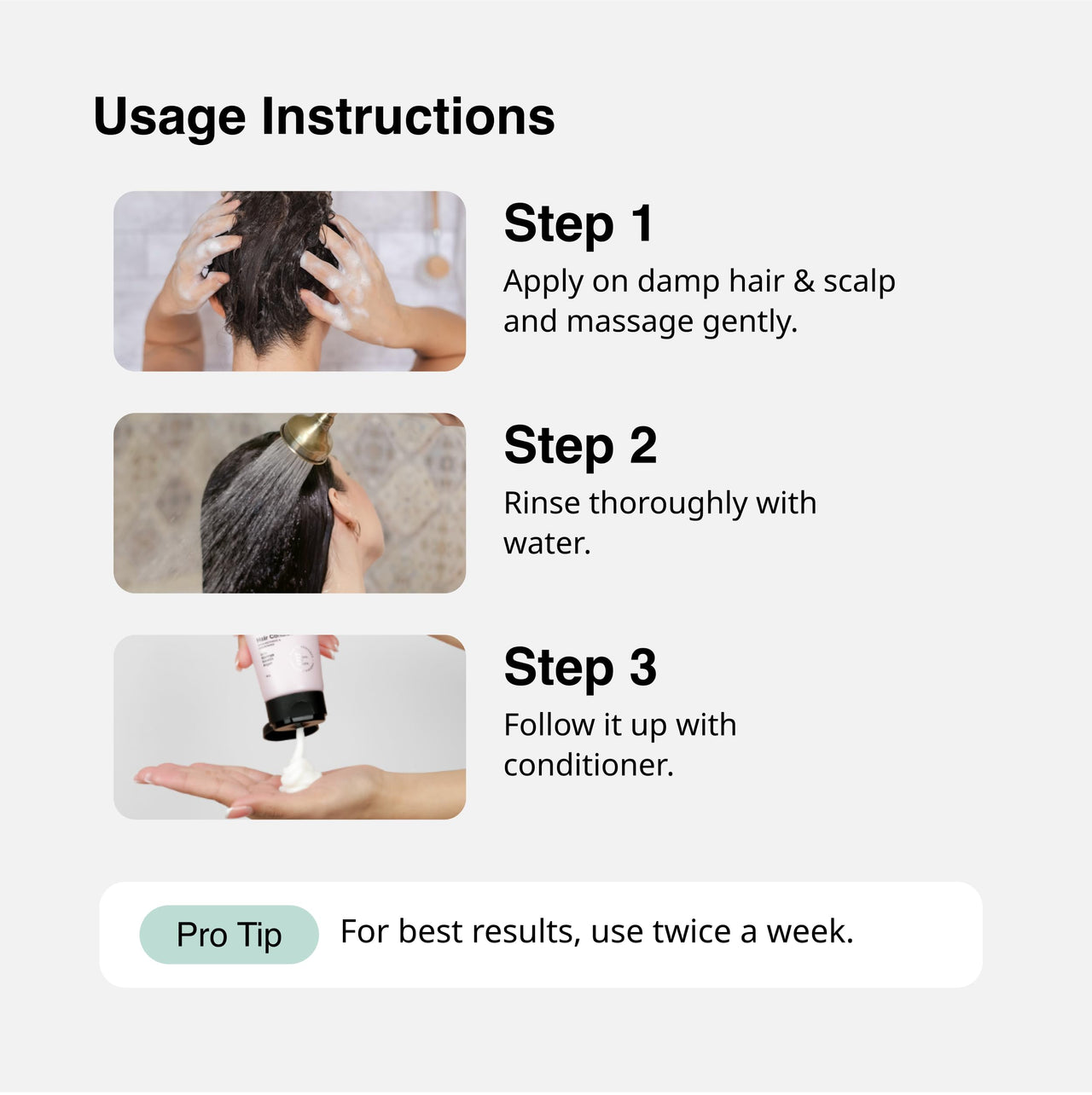 Cureskin Biotin & Collagen Vitamin B5 Glycolipids Shampoo: Strengthen Hair, Reduce Hairfall & Repair Damage (150 ml)
