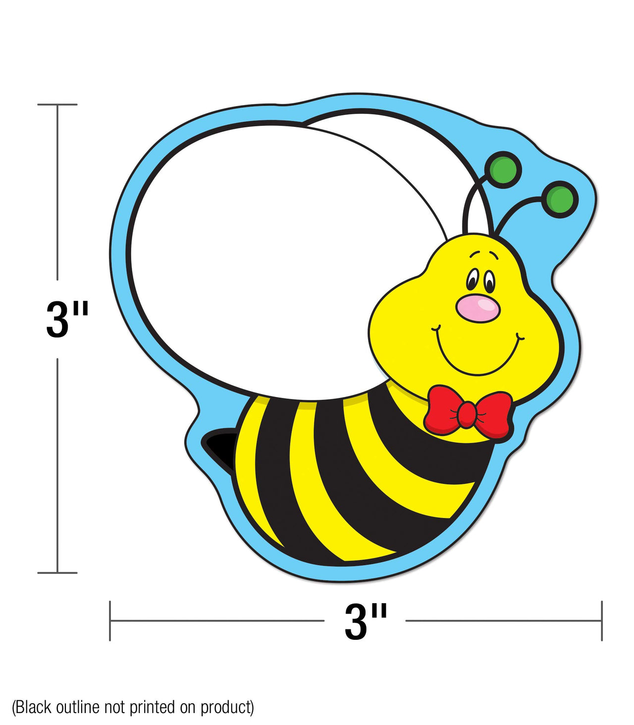 Carson Dellosa Bumble Bee Cutouts for Bulletin Boards, Bee Bulletin Board Cutouts, Elementary Honey Bee Classroom Cutouts, Spring Classroom Decor (36 pc) Bees