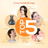 Grapefruit essential oil | For Healthy Skin & Hair | Pure & Natural Aromatherapy oil 15ml