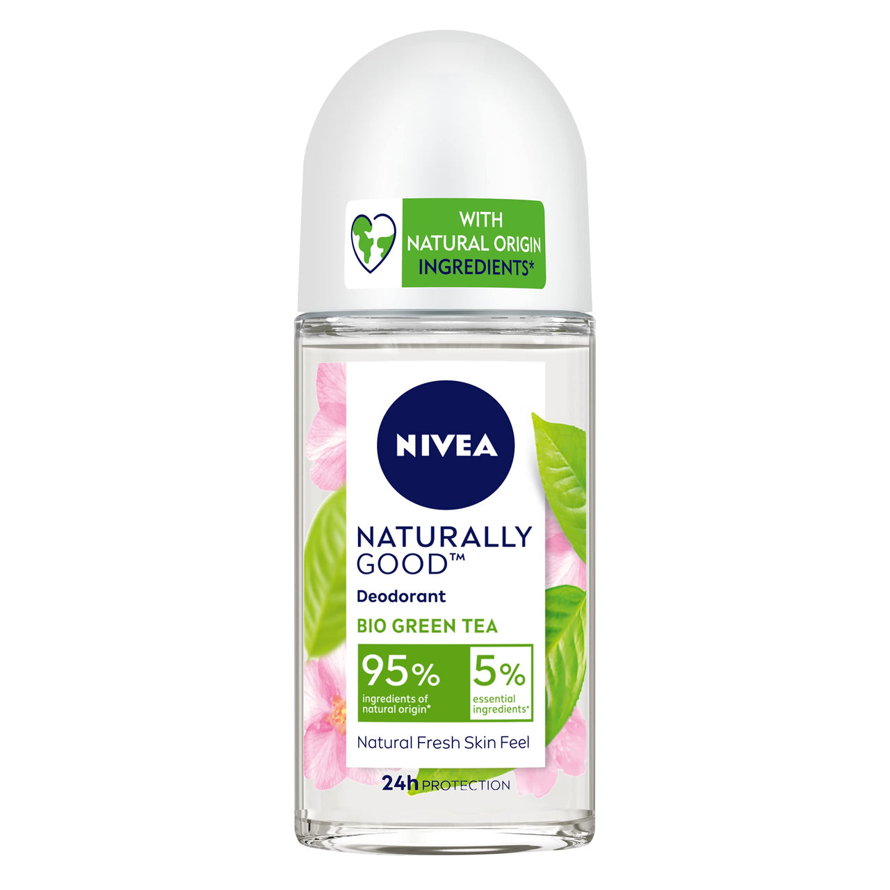 Nivea Bio Green Tea, Deodorant Roll On For Women, 50 ml