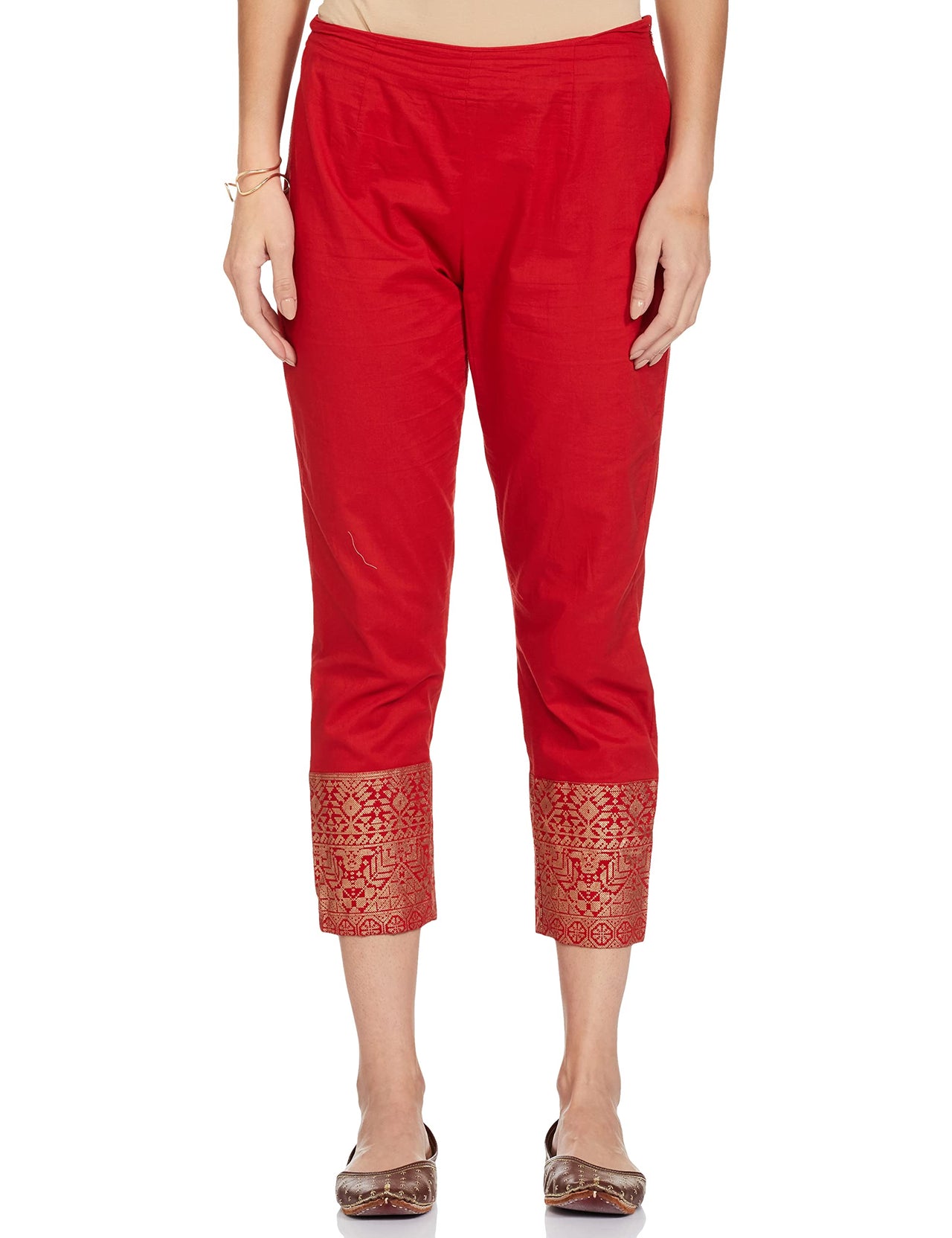 BIBA Women's  Cotton Salwar Suit Set