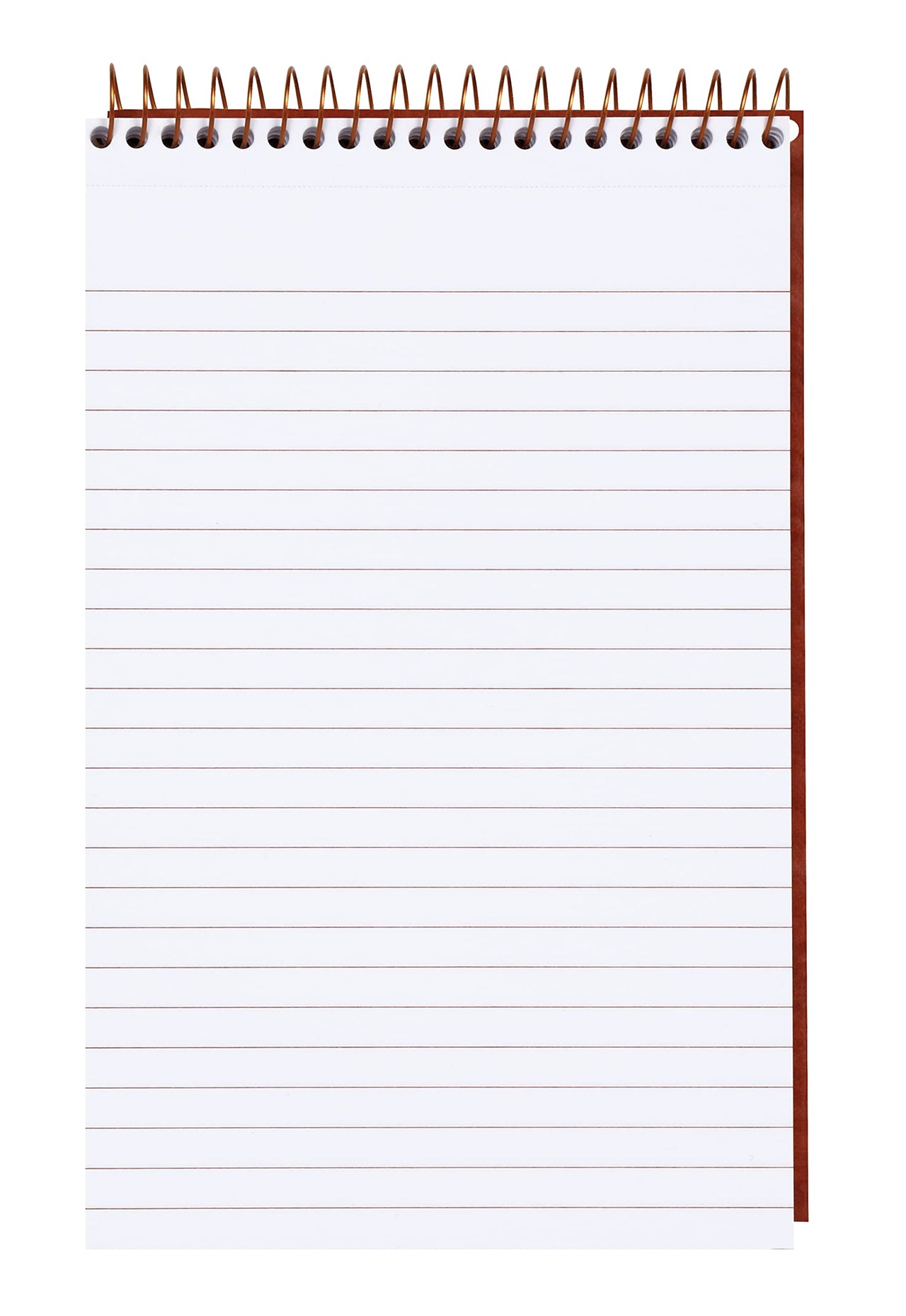 Ampad Gold Fibre Retro Writing Pad, Red Cover, White Paper, 5 x 8, Medium Rule, 80 Sheets, 1 Each (20-007)