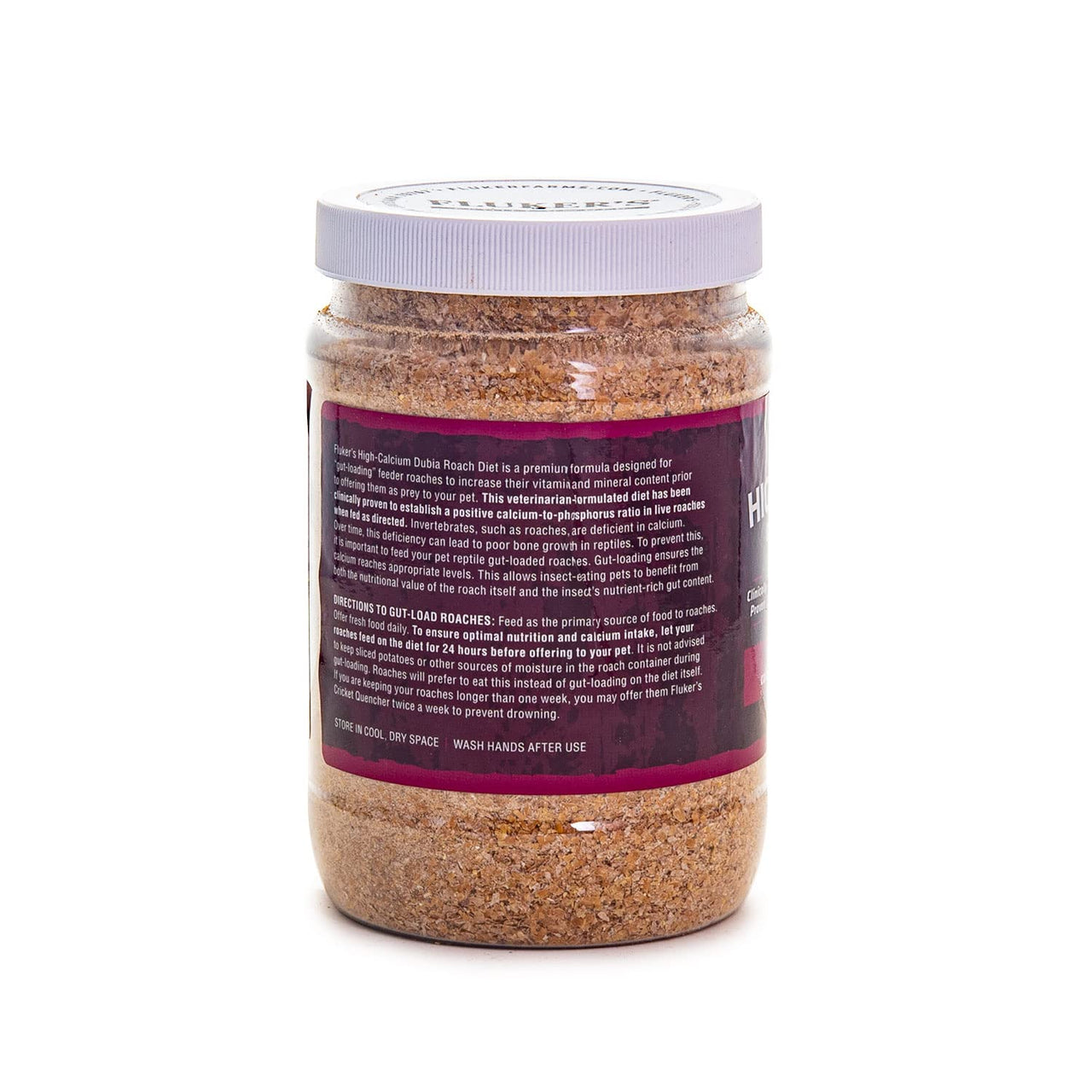 Fluker's  High Calcium Dubia Roach Diet - Can Be Used as a Gut-Loading Food or Bedding, 14oz 14 Ounce (Pack of 1)