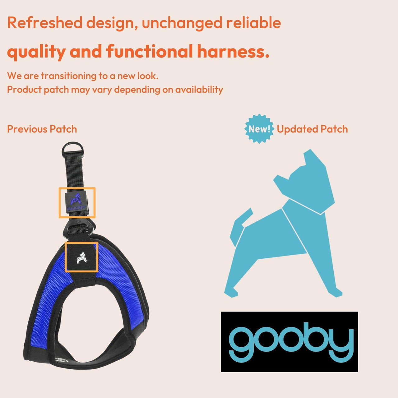 Gooby Escape Free Easy Fit Harness - Orange, X-Small - No Pull Step-in Patented Small Dog Harness with Quick Release Buckle - Perfect On The Go No Pull Harness for Small Dogs or Medium Dog Harness X-Small chest (15~17.25")