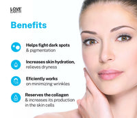 Love Earth Hyaluronic Acid Serum With Organic Aloe Vera & Essential Oils For Moisturised, Nourished & Hydrated Skin 30 ML