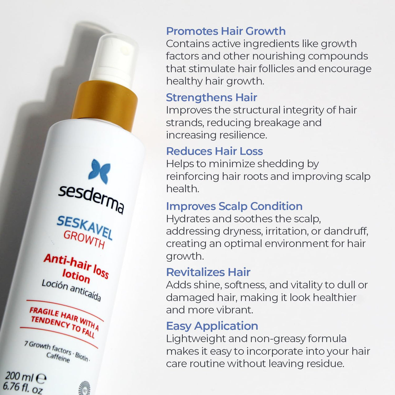 Sesderma Seskavel Anti-Hair Loss Lotion, 200ml