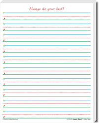 Teacher Created Resources Smart Start 1-2 Writing Paper: 100 Sheets, TCR76531, White Grades 1-2 Writing Paper