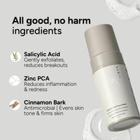 Gabit Salicylic Acid Face Wash for Oily, Acne Prone Skin | Deeply Cleanse Pores, Exfoliates & Non-drying | Green Tea, ProVitamin B5, Zinc PCA | For Men & Women | Free of Sulphates, Soap & Oil | 100 ml