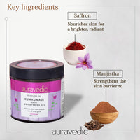 AURAVEDIC Kumkumadi Gel for Brightening & Glow Pack of 2 - Kumkumadi to Purify, Detox, Glow & Renew Face & Skin | Beauty Ritual for Women and Men