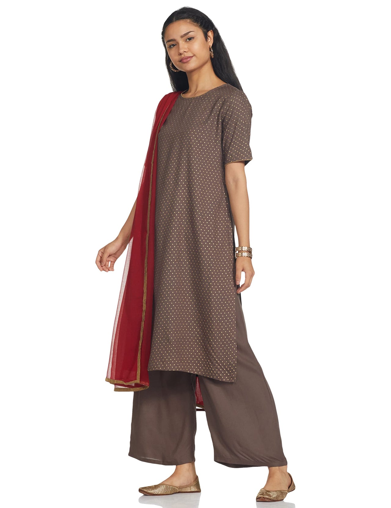 Amazon Brand - Tavasya Women's  Rayon Salwar Suit