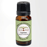 All Naturals - Cypress Essential Oil (15ml) | Pure, Undiluted, and Therapeutic Grade Cypress Oil for Skin, Hair, and Aromatherapy | Relaxing and Calming Properties | Essential Oil for Home Fragrance