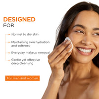 Oshea Herbals Turmericlean Cleansing Milk for Normal to Dry Skin | Deep Cleansing & Hydration | Enriched with Turmeric & Liquorice Extracts | Paraben & Silicone-Free – 120g