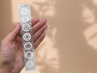 Selenite Crystal Charging Plate For Crystals And Healing Stones, 7.5