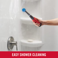 Rubbermaid Reveal Power Scrubber 18-Piece Kit, Cordless Electric Battery Powered Scrub Brush, Water Resistant, for Home/Kitchen/Bathroom/Grout/Tile/Shower/Tub Power Scrubber Ultimate Kit