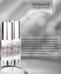 Namyaa Natural Lip Serum/Balm/Lightener/Moisturizer For Lip Lightening/Brightening/Toning/Moisturizing, 30 g And Namyaa Intimate Hygiene Wash For Men/Women With Tea Tree Extracts, 100 ml