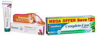 Himalaya Complete Care 300g (150g x 2, Pack of 2) Toothpaste | For Healthy Gums & Strong Teeth | With Neem, Miswak & Triphala & Himalaya Wellness Foot Care Cream, 50gm | Moisturizes and Soothes Feet