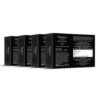 Yardley London Gentleman Classic Activated Charcoal Soap| 99.9% Germ Protection and Deep Cleansing| Daily Bathing Bar Soap For Men| Masculine Fragrance| 100g (Pack of 4)