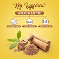 Ozone Sandal Face Wash | Enriched with Sandalwood | For All Skin Type Skin Lightening, Anti-Pollution, Cleansing, Soft, Smooth & Uneven Skin Tone | For Men & Women | 60ml (Pack of 2)