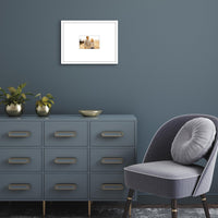 Americanflat 12x16 Picture Frame in White - Use as 4x6 Picture Frame with Mat or 12x16 Frame Without Mat - Thin Border Photo Frame with Plexiglass Cover - Vertical or Horizontal Wall Display