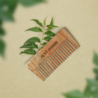 Just Herbs All Hair Care & Protection Combo With Kumuda Conditioner & Neem Wooden Comb, 2 count