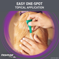 FRONTLINE Plus Flea and Tick Treatment for X-Large Dogs Up to 89 to 132 lbs., 3 Treatments