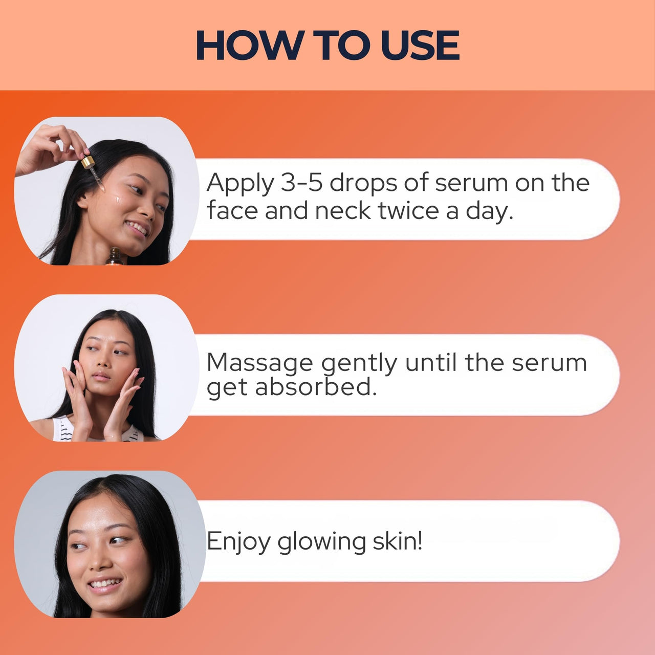 Yapidra HA Face Serum for Glowing, Hydrated & Youthful Skin | 4D Hyaluronic Acid + Polyglutamic Acid + Glyceril Glucoside | Anti-Aging, Brightening, Plumping | All Skin Types | 30ml | Day & Night Use
