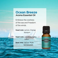 ALDROME OCEAN BREEZE Fragrance Oil | (30ml) | Premium Grade | for Diffusers |Aroma Sprays, DIY Projects & More