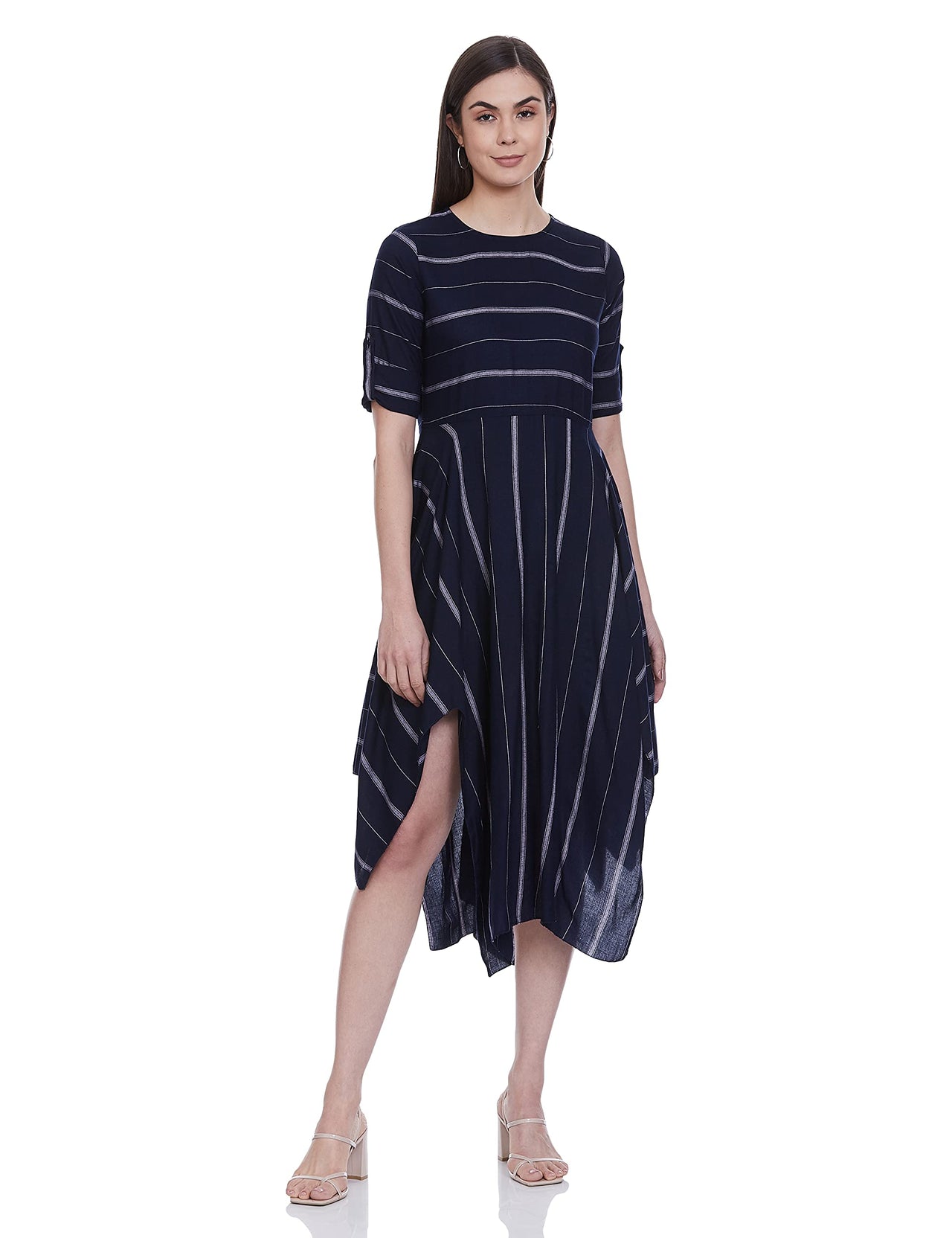 Jaipur Kurti Women Dress Blue 2XL