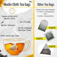 The Tea Heaven | Tea Gift - Elachi/Cardamom Chai-Treats Cold and Cough- 100% Natural Ingredients- 30 Tea Bags