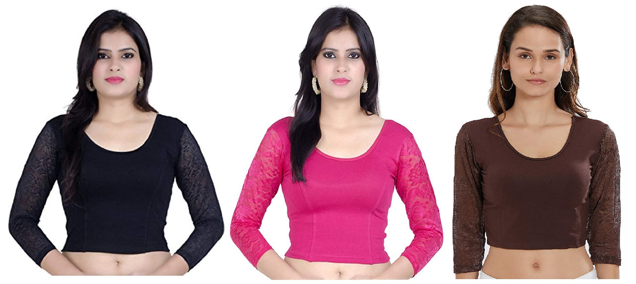 Fressia Fabrics Womens Cotton Readymade Blouse