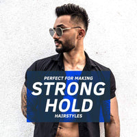 Ustraa Strong Hold Hair Wax - Matte Look 100g | Non-sticky Wax, Easy-to-Wash Strong Hold | For Non-glossy Matte Finish | Without harmful chemicals or fixatives