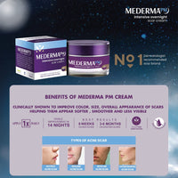 Mederma Intensive Overnight Cream 30g-Works with Skin's Nighttime Regenerative Activity - Once-Nightly Application Is Clinically Shown to Make Scars Smaller & Less Visible