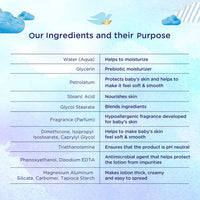 Baby Dove Rich Moisture Nourishing Baby Lotion 400 ml, With Moisturising Cream, Gentle Care for Baby's Soft Skin