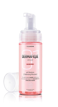 Dermafique All Important Skin Toner, Aqua Marine, 150ml And Dermafique Ph Restore Cleansing Mousse, Pink, 150ml