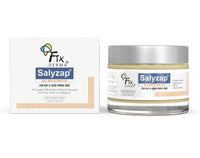 Fixderma Salyzap Face gel, Oil free hydrating gel, Deep Moisturization, Moisturizer for acne prone skin, Soothes acne and redness, non-comedogenic, non-greasy gel, Dermatologist tested - 50ml