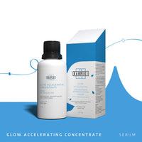 Kanpeki Labs Glow Accelerating Concentrate Face Serum | Niacinamide, Peptides & Resurrection Plant Extract | Brightening, Anti-Aging & Blemish Control | For All Skin Types | 30ml