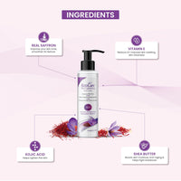 Kozicare Real Saffron Lightening/Brightening Body Lotion with Real Saffron, Kojic Acid, Vitamin E, Shea Butter, Niacinamide |Improve Skin Shade, Helps Protecting Cell Damage – 200ml (Pack of 2)