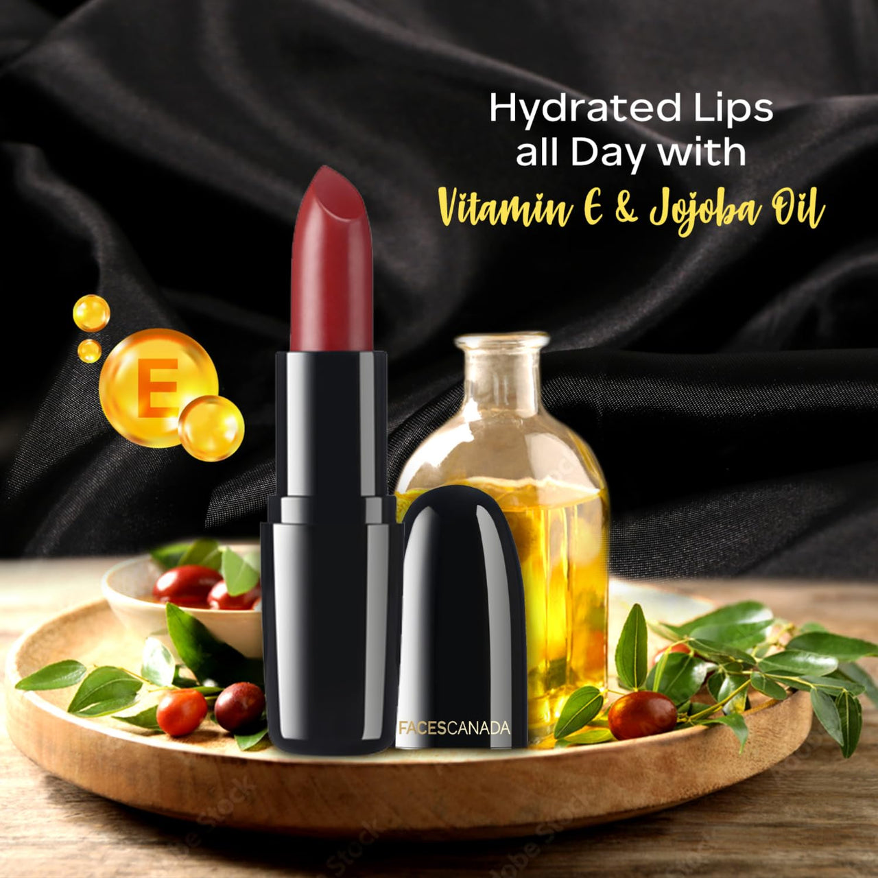 FACESCANADA Weightless Creme Finish Lipstick - Love Nude (Nude), 4G | Creamy Finish | Smooth Texture | Long Lasting Rich Color | Hydrated Lips | Vitamin E, Jojoba Oil, Shea Butter, Almond Oil