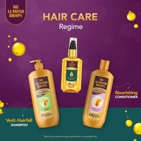 Bajaj Almond Drops Hair Serum 50 ml, Contains Almond Oil and Vitamin E Hair Serum For Dry Frizzy Hair, Nourishing Hair Serum