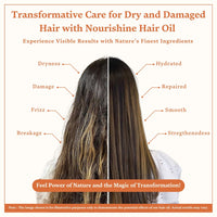 Singular Nourishine Hair Oil for Dry, Frizzy, Low Porosity Hair, Cold Pressed with Argan, Jojoba, Bhringraj & More - 100 ml