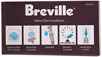 Breville Bwf100 Replacement Charcoal Water Filters Single Cup Brewer-6 Pack