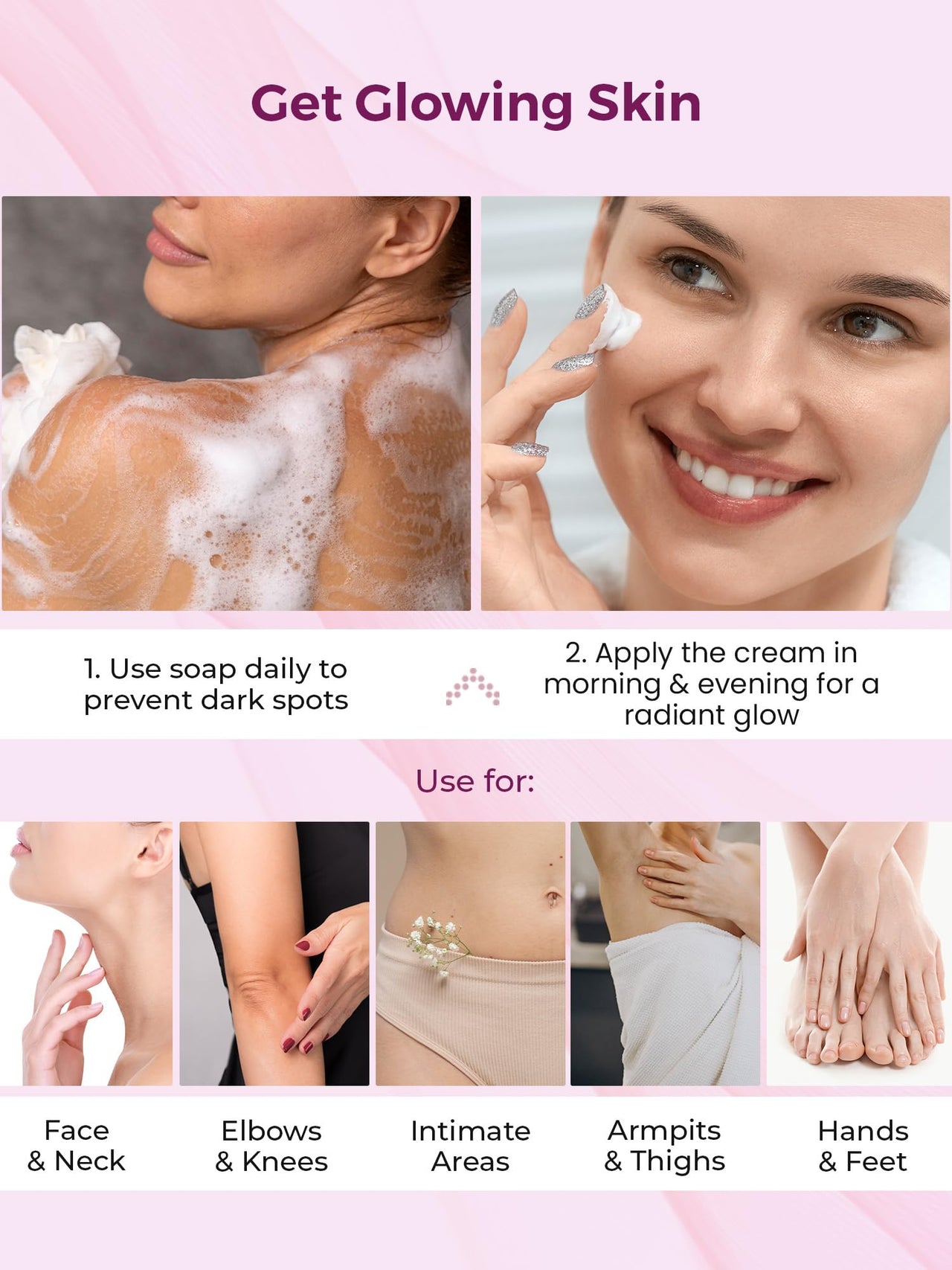 Kozicare Kojic Acid Soap & Saffron Face Cream Combo | Body Tan Removal Soap | Body Soap for Women & Men- Pack of 3 | Alpha Arbutin & Niacinamide Cream | Reduces Dark Spots and Enhances Glow-15gm