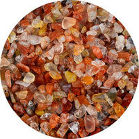 Natural Chip Stone Beads Red Agate 5-8mm About 400 Pieces Irregular Gemstones Healing Crystal Loose Rocks Bead Hole Drilled DIY for Bracelet Jewelry Making Crafting (5-8mm, Red Agate)