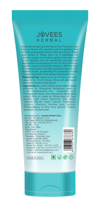 Jovees Herbal Bio-Retinol Revita Ageing Face Mask For Glowing Skin, De-Tan, Pores Tightening & Reduce Sign of Ageing | Made with Eco Certified Bio-Retinol For Men/Women 75g